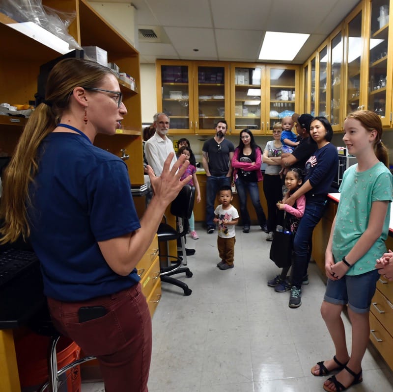 Images from a Desert Research Institute open house on May 3, 2018 in Las Vegas. Photo by David Becker/Nevada Momentum