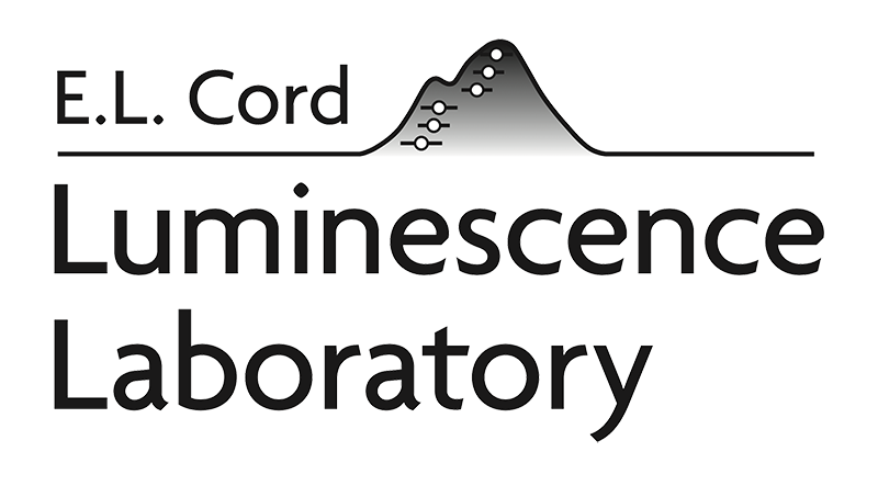 DRILL Logo Dark E.L. Cord Luminescence Laboratory Logo