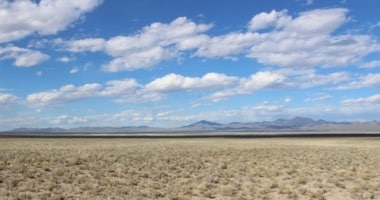 A dry Nevada valley