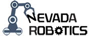 Nevada Robotics Logo with a robot arm picking up the letter N.