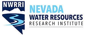 NWRRILogoWType_RGB NWRRI Logo of the State of Nevada with mountains and a river.