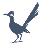 Illustration of a Road Runner bird.