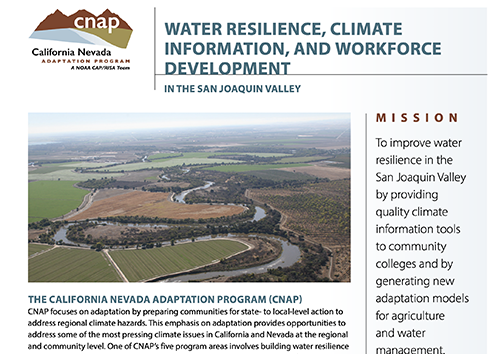 Thumbnail of the Water Resilience PDF Fact Sheet