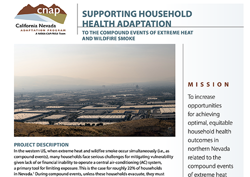 Thumbnail of the Supporting Household Health Adaptation PDF Fact Sheet