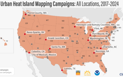 Reno/Sparks selected to be part of Urban Heat Mapping Campaign